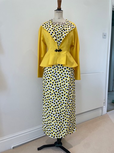 Yellow white black wool silk - yellow/white/black, &