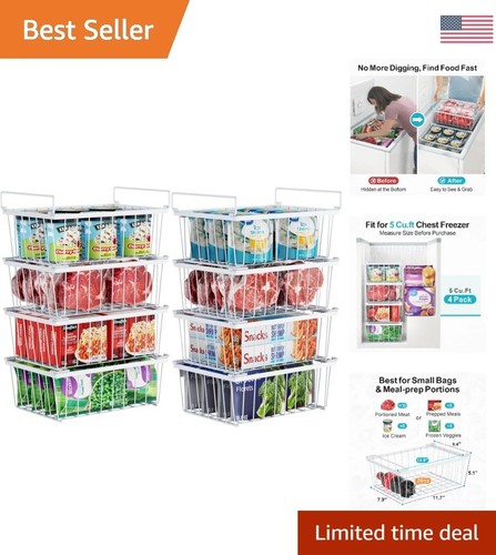 Maximize freezer space with - maximize,