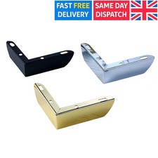 4 Metal Chrome L Shape Corner