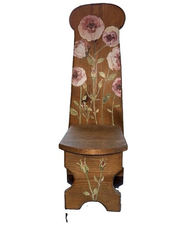 Vintage pout chair - chair, back