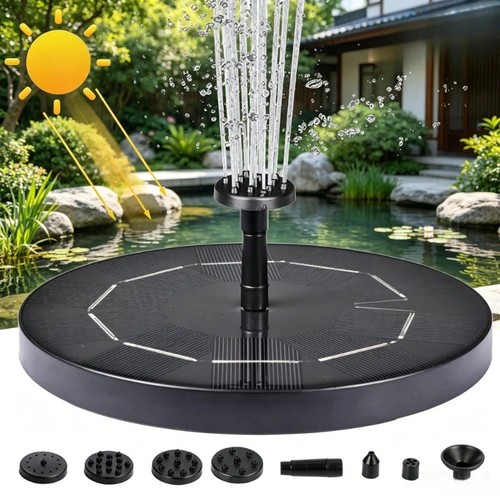 Solar water fountain floating - solar,