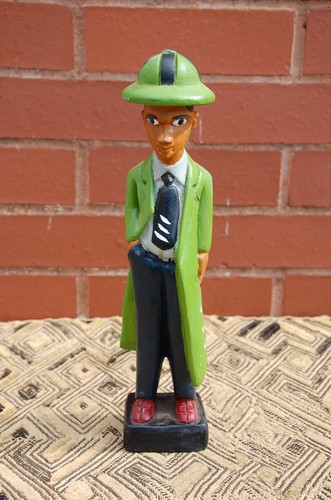 Baoule colonial statue - colonial,