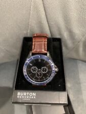 watches for men, leather strap. Boxed and new.