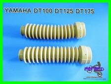 Yamaha DT100 DT125 DT175 Front Fork Boot Rubber Set //Yellow//  #ma6185#