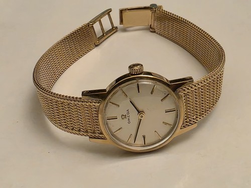 Rare vintage omega 9ct gold - vintage,