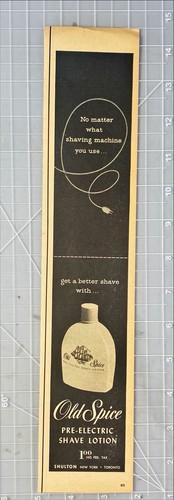 Old spice pre electric shave - spice,