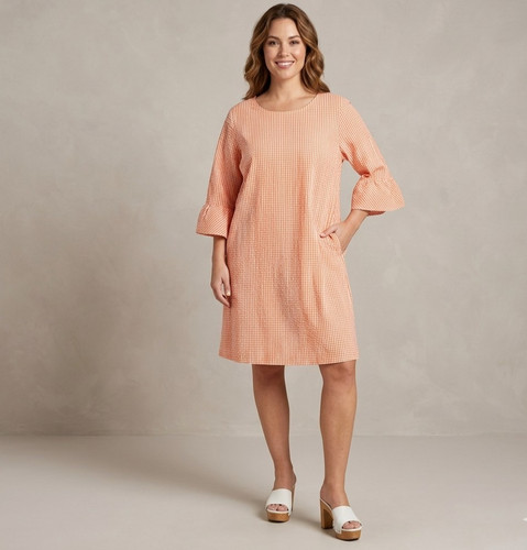 Caroline rose gingham dress - gingham, xl