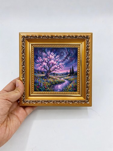 Magical galaxy cherry - magical, blossom