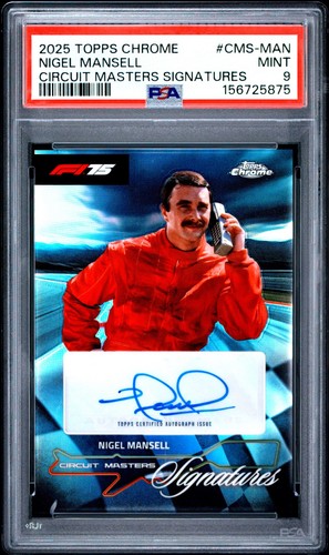 Nigel mansell 2025 - mansell, topps