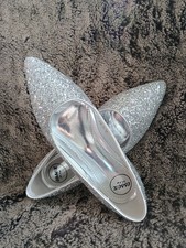 Flat Pointed Silver Sequin