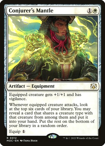 Mtg conjurer mantle mom - mantle,