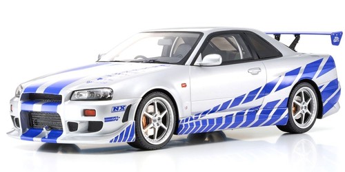 Kyosho nissan skyline r34 r - r34, gt-r