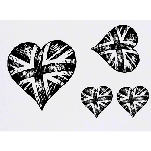 Union jack heart - 4, 'union