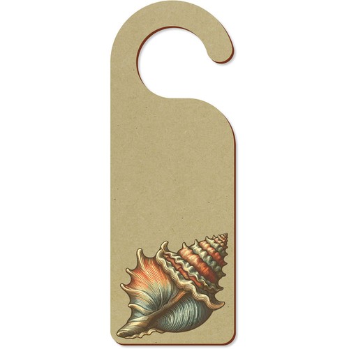 Sea shell door hanger sign - shell',