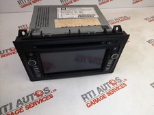 Saab 9-3 93 Sat Nav Radio CD Player Head Unit 12779110 Double Din Delphi Grundig