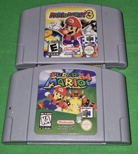 Super Mario & Mario Party 3 Nintendo 64 EUR Game Cartridges PAL Version