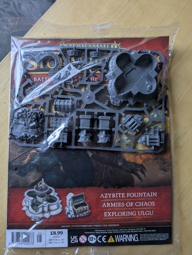 Age sigmar azyrite fountain - sigmar,