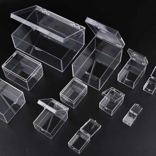 Clear small plastic - clear,
