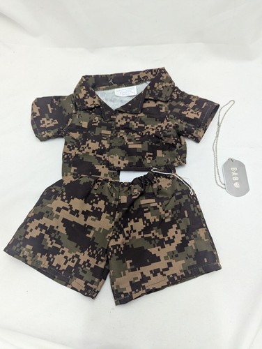 Build bear camo army shirt - a,