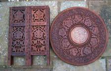 ANTIQUE  OCTAGONAL FOLDING