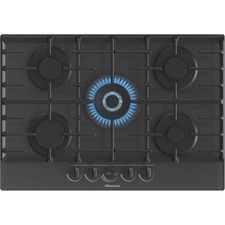 Hisense GG773B Gas Hob 75cm 5 Burner - Black [ID7010963840]