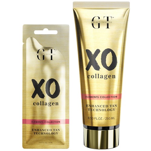 Golden tanning collagen - tanning, xo