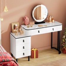 Dressing table with - table, led