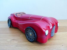 Retro Red Classic Car Shaped