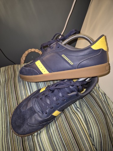 Skechers navy yellow - skechers,