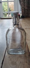 Vintage thick glass bottle