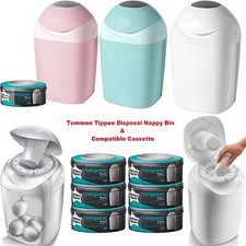 Tommee Tippee Accessories Sangenic Nappy Sacks Disposal Bin Tub & Cassette Baby