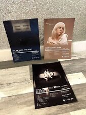 Billie Eilish music wall art prints album songs posters A2 A3 A4 8x10 inches