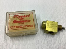 Clippard Minimatics Brass Valve