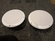 water proof white speakers