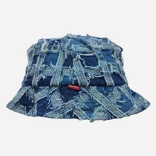 Supreme Frayed Patchwork Denim
