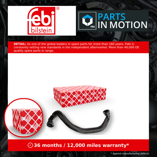 Crank case breather pipe hose - breather,