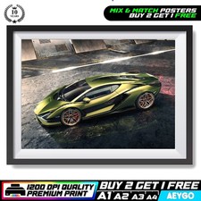 LAMBORGHINI SIAN Wall Art