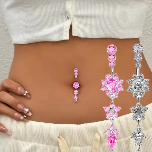 Belly bars button piercing - button, bar