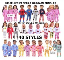 Doll clothes 8 pjs - doll,
