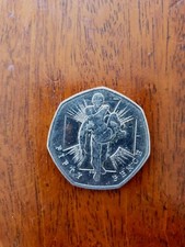 Rare 50p coin victoria cross - coin,