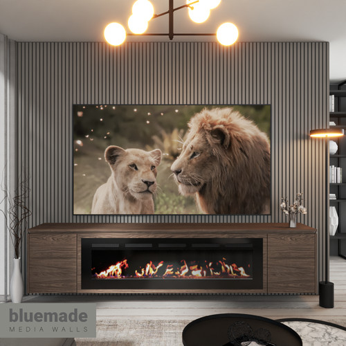 2400mm media wall - media,