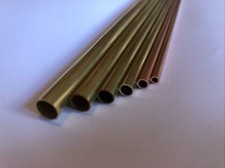 Brass copper Tube Pipe Tubing  Round 1mm 2mm 3mm 4mm 5mm 6mm 7mm 8mm 9mm x 300mm