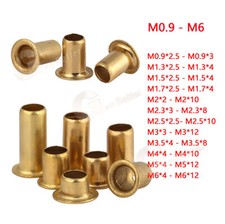 Brass Eyelet Hollow Tubular