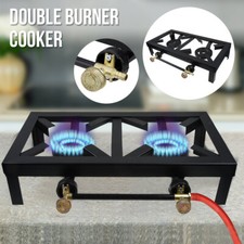 Double Portable Burner Cast