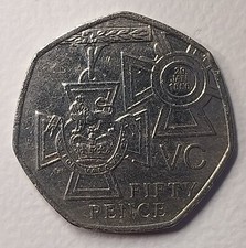 Collectable Circulated  UK 50p Coins