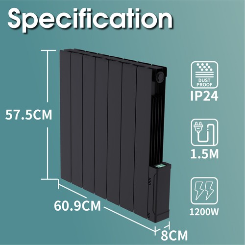 Electric radiator wall mounted - electric,