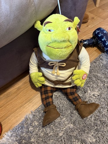 Shrek 2003 plush talking toy - shrek,
