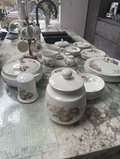 HUGE M&S ASHBERRY DINNER SET EXC CONDITION £70!!