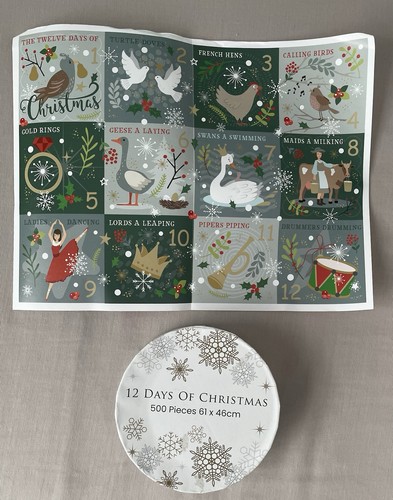 Days christmas jigsaw - 12,