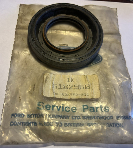New crankshaft seal - , for